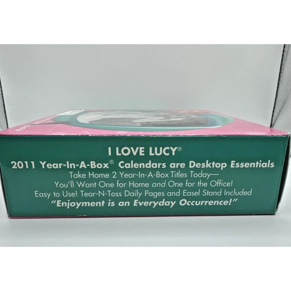 I Love Lucy New In Box 2011 A Year In A Box‎ Calendar - 60th Anniversary